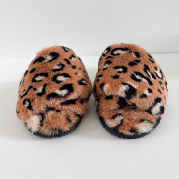 SOREL • Mail Run Leopard Faux-Fur Slippers - Picture 6 of 13